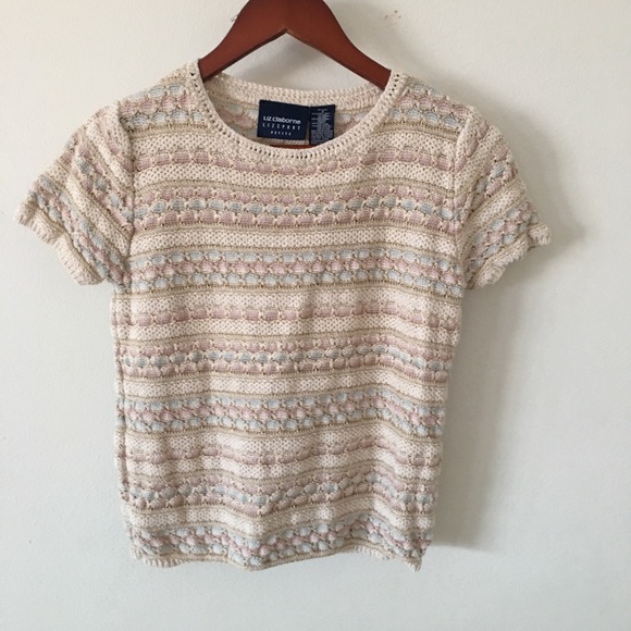 Vintage Pastel Sweater Top - Picture 5 of 10